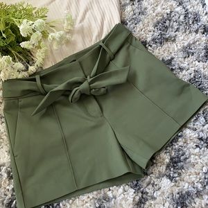 New without tags, Olive green loft shorts.